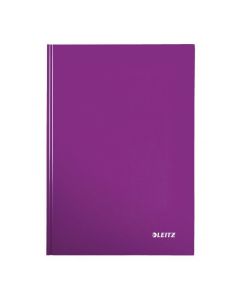 Zeszyt LEITZ WOW A4 80mm okładka twarda fioletowy 46261162