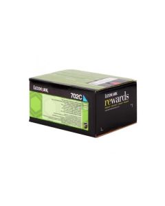 Toner LEXMARK (70C20C0) niebieski 1000str CS310/CS410/CS410/CS510