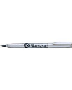 Marker do opisu płyt CD Pentel NMS51, 0.8 mm, pisak permanentny czarny