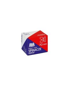Spinacz krzyżowy, biurowy spinacz duzy 70mm (100 szt)