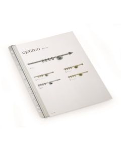 Listwa zaciskowa, wsuwana, A4, grzbiet 3mm, do 30 kartek, z perforacją