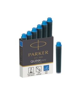 Naboje z Atramentem QUINK - MINI niebieski 1950409 PARKER