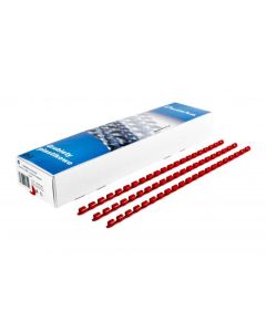 Grzbiet do bindowania DOTTS 12,5mm (100szt) czerwony