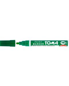 Marker olejowy, fibrowa końcówka 2,5mm, zielony TO-440 Toma
