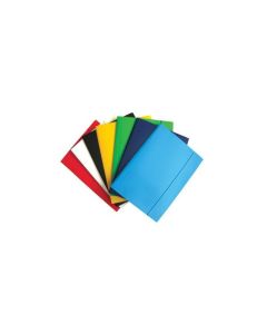 Teczka z gumką DOTTS A4 lakierowana czarna 390g (21235)