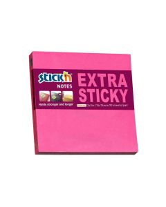 Notes samop. EXTRA STICKY 76x76 różowy neon 90 kart. 21671 MAPED