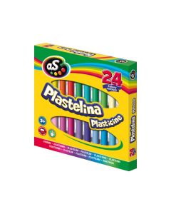 Plastelina szkolna AS 24 kolory