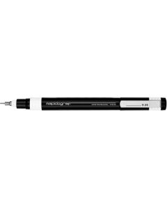 Rapitograf Rystor Super Professional, cienkopis czarny, pisak kreślarski 0.25 mm