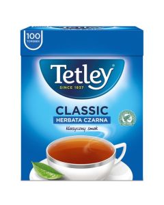 Herbata TETLEY CLASSIC czarna 100 saszetek bez zawieszki