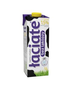 Mleko ŁACIATE UHT bez laktozy 1,5% 1I