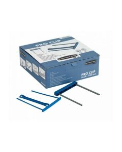Klipsy archiwizacyjne Pro Clip niebieskie (50szt) 89801 FELLOWES