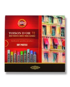 Pastele suche, Koh-i-noor Toison D’or 8517n, 72 kolory