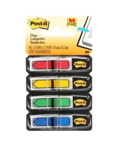 Zakładki indeksujące POST-IT 12x43mm strzałki 4x24szt 684ARR3 3M