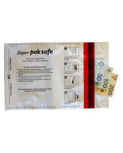 Koperty bezpieczne B4, foliowe koperty Super Pak wymiary 260x375 mm, 50 sztuk,