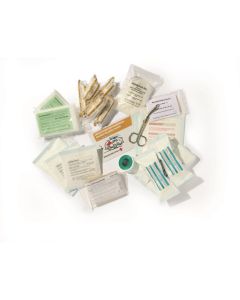 Wyposażenie do apteczki pierwszej pomocy, małej FIRST AID KIT M,