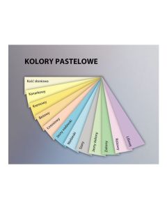 Papier kolorowy, pastelowy papier ksero A4 160g, ryza 250 kartek, Trophee kość słoniowa