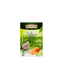 Herbata BIG-ACTIVE MANDARYNKA-LIMONKA zielona 20 kopert/30g