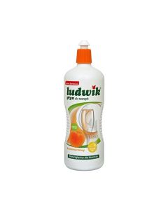 LUDWIK Płyn do mycia naczyń 900g brzoskwiniowy z lanoliną 28256