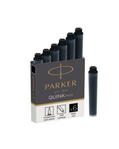 Naboje Atramentowe Parker MINI (6 szt) czarny