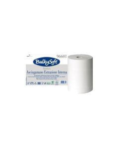 Ręcznik w roli centralnego dozowania midi (6rolek) biały, celuloza, 2w, 150m, PREMIUM, 96601, BULKYSOFT
