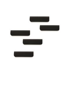 Klips magnetyczny, samoprzylepny, 60mm, DURAFIX® CLIP 60, czarny 5szt