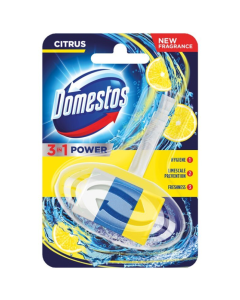 DOMESTOS Zawieszka do WC 35g  3W1 CITRUS 88528