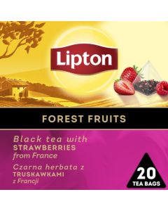 Lipton piramidki herbata owocowa Owoce Leśne 20 saszetek