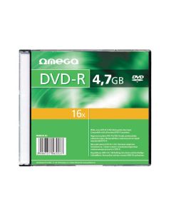 Płyta OMEGA DVD-R 4,7GB 16X CASE (10) OMD1610-