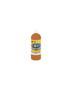Farby tempery, wodorozcieńczalne Carioca 1000 ml brąz jasny