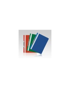Skoroszyt plastikowy, A4, hakowy, skoroszyt wpinany do segregatora, 20 sztuk, żółty