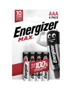 Baterie Energizer Max AAA LR3 1.5V (4)