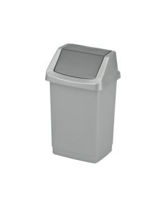 Kosz uchylny CLICK-IT 25L CURVER szary/grafit