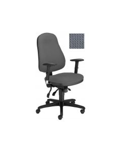 Krzesło obrotowe Offix ciemnoszary SM02 Nowy Styl TS25 R15G-3-CR SYNCROIBRA