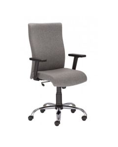 Krzesło William R19T steel EF031 szary Nowy Styl