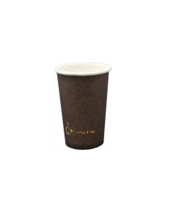 Kubek papierowy 300ml z nadrukiem COFFEE 4 YOU
