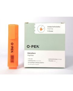 Zakreślacz pomarańczowy DH106 OPEN