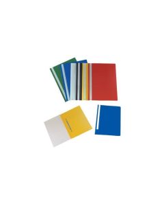 Skoroszyt A4, twardy skoroszyt plastikowy na dokumenty, 10 sztuk, czerwony
