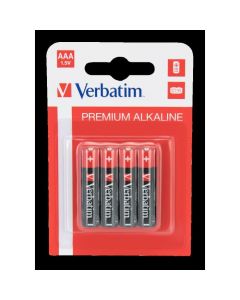 Baterie VERBATIM ALKALICZNE LR03 AAA BLISTER 4szt. 49920