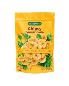 Chipsy bananowe 200g BAKALLAND