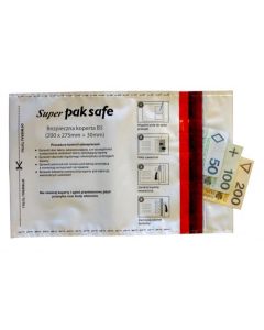 Koperty NC bezpieczne (Bankowe) B5 HK 100szt. białe/szare 55238097