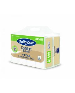 BulkySoft Comfort de-inked  EKOLOGICZNY ręcznik papierowy składany typu ZZ, V 84570