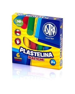 Plastelina Astra 6 kolorów, 83811905