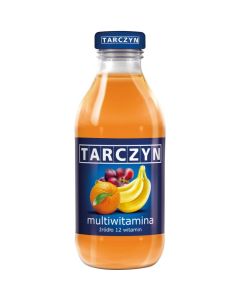 TARCZYN MULTIWITAMINA owoce pomarańczowe 300ml butelka szkło