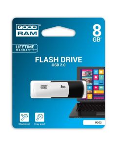 Pamięć USB GOODRAM 8GB UCO2 czarno-biały USB 2.0 UCO2-0080KWR11
