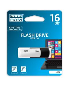 Pamięć USB GOODRAM 16GB UCO2 czarno-biały USB 2.0 UCO2-0160KWR11