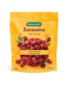 Bakalie, Żurawina 200g Bakalland