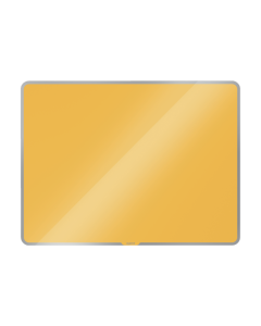 Szklana tablica magnetyczna Leitz Cosy 80x60cm, żółta