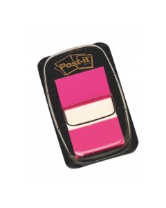 Zakładki indeksujące POST-IT 25x43,2mm neon różowe 680-21 50sztuk, 3M-70071392743