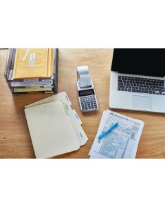 Taśma do drukarki Dymo, LabelManager D1 9 mm, czarny / biały, 40913 DymoLabel