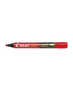 Pisak permanentny Pilot SCA-400, końcówka ścięta, marker czerwony